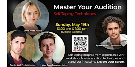 Master Your Audition Self-Taping Techniques with Brian Cutler Actors' Studio