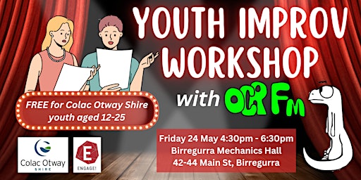 Free Youth Improv Workshop (Birregurra) primary image
