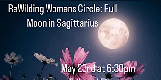 Primaire afbeelding van ReWilding Women’s Circle: Full Moon in sagittarius