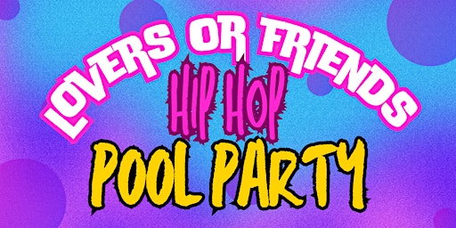 Primaire afbeelding van FRIDAY'S FREE ENTRY ARIA'S HIP HOP POOL PARTY *FREE DRINKS FOR ALL LADIES*
