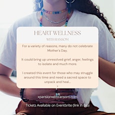 Heart Wellness with Ransom - A Different Way for Mother's Day