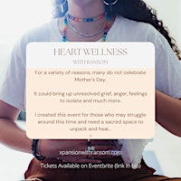 Imagem principal do evento Heart Wellness with Ransom - A Different Way for Mother's Day