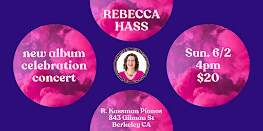 Rebecca Hass Album Release Celebration Concert  primärbild