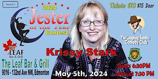 Hauptbild für Jester of the Year Contest at The Leaf Starring Krissy Stark