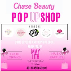Chase Beauty Pop up shop ️