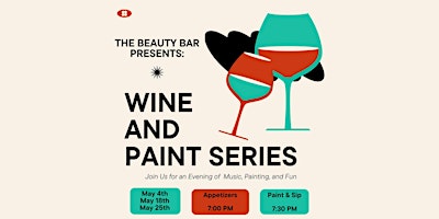 Imagem principal de Wine & Paint at The Beauty Bar