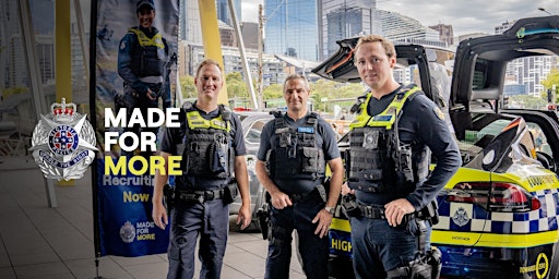 Image principale de Victoria Police Careers Information Session - Victoria Police Centre (VPC)