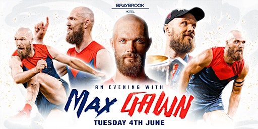 Imagem principal do evento An Evening with Max Gawn LIVE at Braybrook Hotel!
