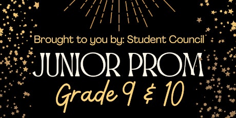 Grade 9 - 10 Junior Prom