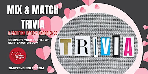Image principale de Omaha Singles Trivia Mix & Match (Ages 27 to 49)