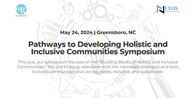 Pathways to Developing Holistic and Inclusive Communities Symposium primary image