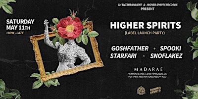 Disco House w/ GOSHFATHER  Spooki Label Launch Party primary image