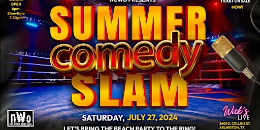 Immagine principale di Summer Comedy Slam 