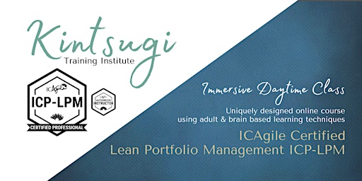 DAYTIME WEEKDAYS - Exploring Lean Portfolio Management (ICP-LPM) Strategies primary image