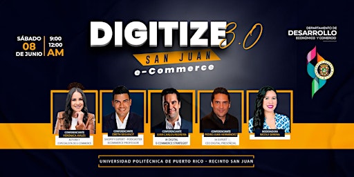Imagem principal do evento Digitize 3.0 San Juan