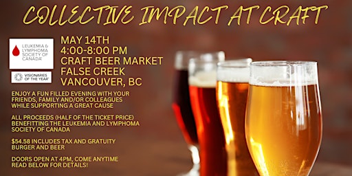 COLLECTIVE IMPACT AT CRAFT - help beat blood cancer