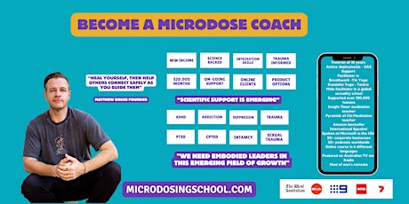 Become a microdose coach. Unlock your new career path online.