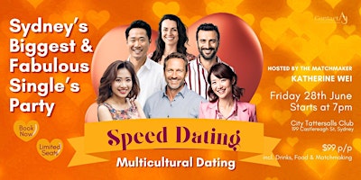Imagen principal de Speed Dating - Multicultural Singles
