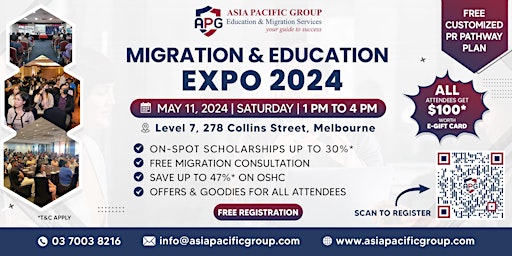 Imagen principal de APG Migration & Education Expo 2024