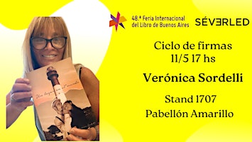 Imagem principal do evento Ciclo de firmas en 48° FIL BA: Verónica Sordelli