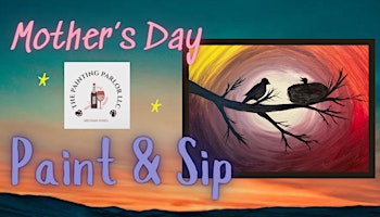 Primaire afbeelding van Mother’s Day Paint and Sip - Paint with a Partner Event