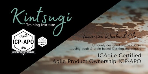 WEEKEND - Agile Product Mastery: Navigating Product Ownership APO Journey primary image