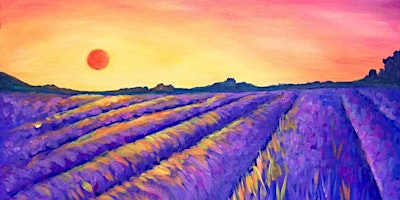 Lavender Glow - Paint and Sip by Classpop!™ primary image