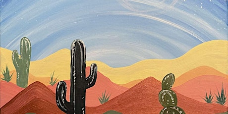 Desert Dusk  - Paint and Sip by Classpop!™