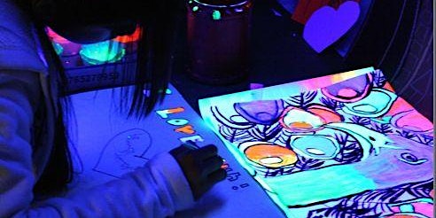 Primaire afbeelding van Glow-tastic UV Childrens Art Class