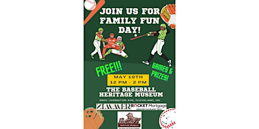 Primaire afbeelding van Family Fun Day at the Baseball Heritage Museum