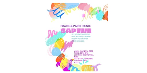 Praise & Paint Picnic "SAPWM" primary image