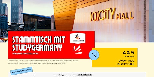 Imagem principal do evento Free 1 to 1 Consultation: Find Your Perfect German Study Program!