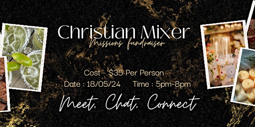 Imagem principal do evento Christian Mixer | Mission Fundraiser