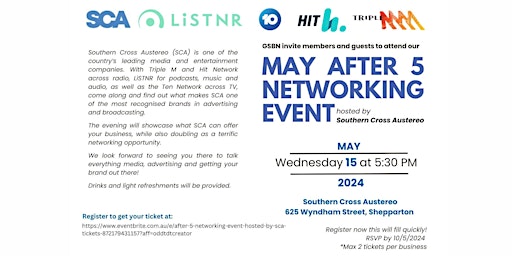 Imagen principal de After 5 Networking Event Hosted by SCA