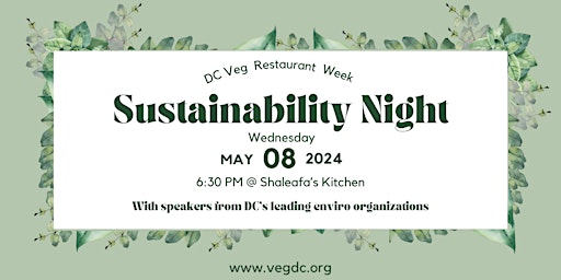 Image principale de Sustainability Night