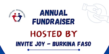 Invite Joy - Burkina Faso 2024 Fundraising Dinner