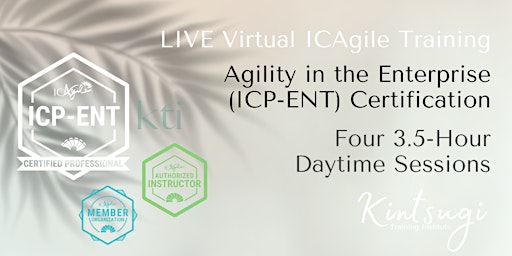 DAYTIME - Certified Enterprise Coaching ICP-ENT | Mastering Art of Agility primary image
