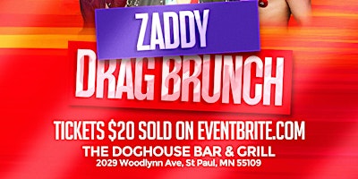 ALL the QUEENS MEN DRAG BRUNCH primary image