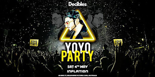 Immagine principale di BOLLYWOOD YOYO Party at Decibles Nightclub, Melbourne 
