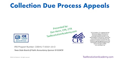 Collection Due Process Appeals