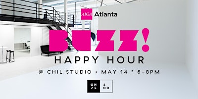 Primaire afbeelding van Buzz Happy Hour | Chil & Co. @ Chil Studios - May 2024