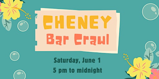 Tropical Island Cheney Bar Crawl primary image