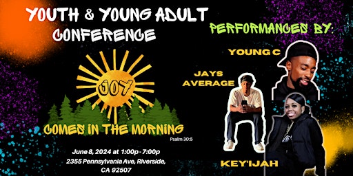 Primaire afbeelding van RFT Youth & Young Adult Conference : Joy Comes in the Morning