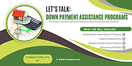 Down Payment Assistance For Your First Home