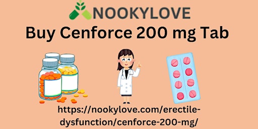 Buy Cenforce 200 mg Tab (sildenafil) For ED  primärbild