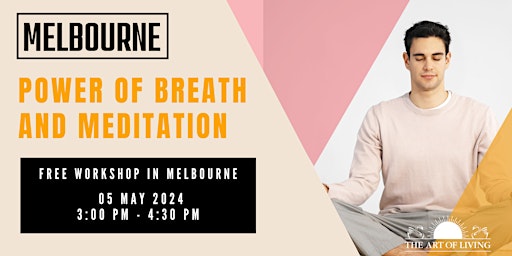 Imagem principal de Breathe  Reset  Recharge - Free Meditation Workshop