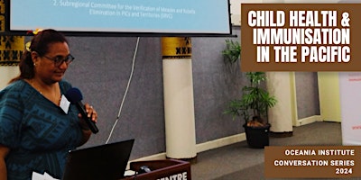 Imagem principal do evento Child Health and Immunisation in the Pacific