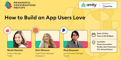 Imagem principal do evento How to Build An App that Users Love