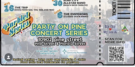 Parklet Concert Series - Party on Pine - Strange Days, A Doors Tribute Band