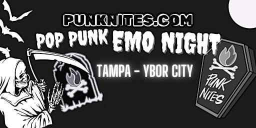 Primaire afbeelding van Pop Punk Emo Night TAMPA by PunkNites - at the CATACOMBS YBOR CITY